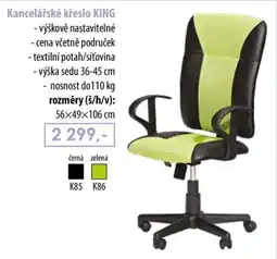 IDEA nábytek King kancelářské křeslo nabídka