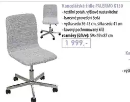 IDEA nábytek Palermo kancelářská židle K130 nabídka