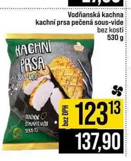 Jip Vodňanská kachna kachní prsa pečená sous-vide bez kosti nabídka