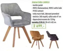 IDEA nábytek Lamila jídelní židle nabídka