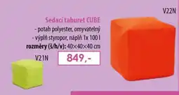 IDEA nábytek Sedací taburet CUBE nabídka