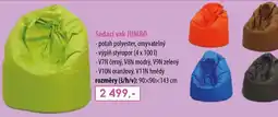 IDEA nábytek Jumbo sedací vak nabídka