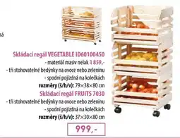 IDEA nábytek Skládací regál Fruits 7030 nabídka