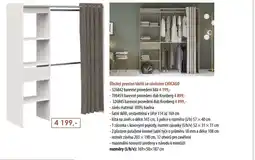 IDEA nábytek Úložný prostor/skříň se závěsem CHICAGO nabídka