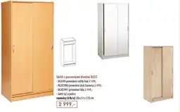 IDEA nábytek Best skříň s posuvnými dveřmi nabídka