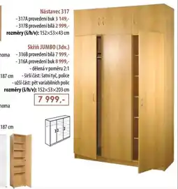 IDEA nábytek Skříň jumbo nabídka