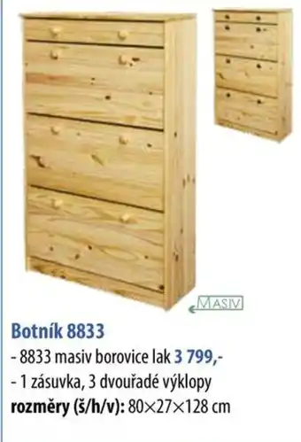 IDEA nábytek Botník 8833 nabídka