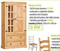 IDEA nábytek Vitrína 16254 nabídka