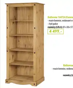 IDEA nábytek Corona knihovna 164724 nabídka