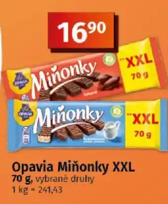 Opavia Miňonky XXL
