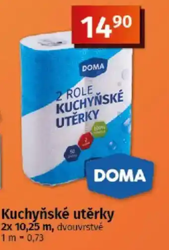 Doma kuchyňské utěrky
