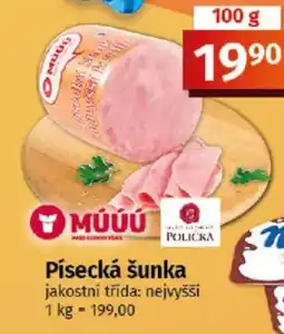 COOP TIP Múúú písecká šunka nabídka