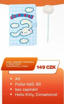 Sinsay Hello Kitty, Cinnamoroll nabídka