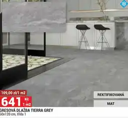 Merkury Market Tierra Grey gresova dlazba nabídka