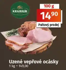 COOP TIP Krahlík uzené vepřové ocásky nabídka