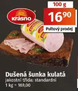COOP TIP Krasno dušená šunka kulatá nabídka