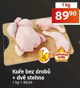 COOP TIP DZ Kuře bez drobů + dvě stehna nabídka