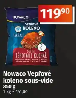 COOP TIP Nowaco Vepřové koleno sous-vide nabídka