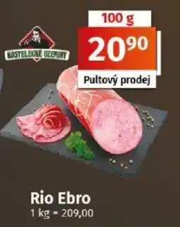 COOP TIP Kostelecké uzeniny Rio Ebro nabídka