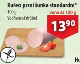 CBA Vodňanská drůbež kuřecí prsní šunka standardní nabídka