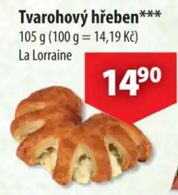 CBA La Lorraine tvarohový hřeben nabídka