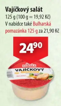 CBA Vahala vajíčkový salát nabídka