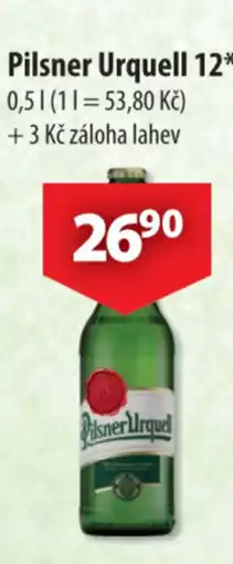 CBA Pilsner Urquell 12* nabídka