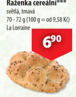 CBA La Lorraine Raženka cereální nabídka