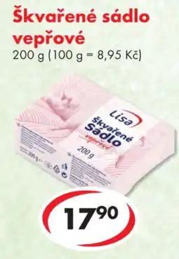 CBA Lisa škvařené sádlo vepřové nabídka