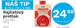 Konzum Coop rajčatový protlak nabídka