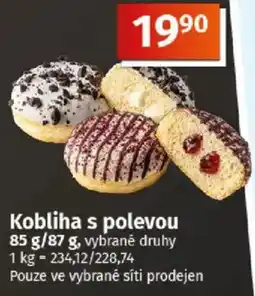 COOP TIP Kobliha s polevou nabídka