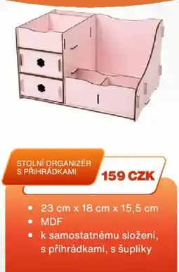 Sinsay Stolní organizér s přihrádkami nabídka