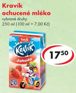 CBA Kravík ochucené mléko nabídka