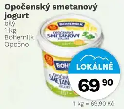 Konzum Bohemilk opočenský smetanový jogurt bílý nabídka
