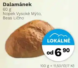 Konzum Beas Dalamánek nabídka