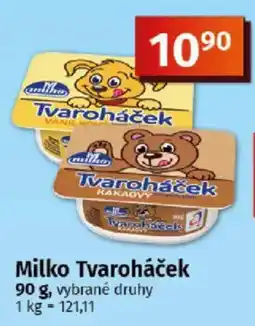 COOP TIP Milko Tvaroháček nabídka