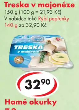 CBA Rybex treska v majonéze nabídka