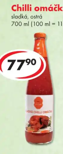 CBA J-Lek chilli omáčka nabídka