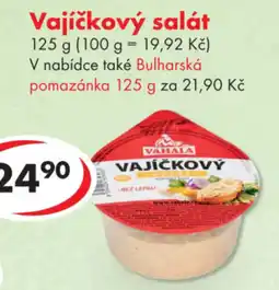 CBA Vahala vajíčkový salát nabídka