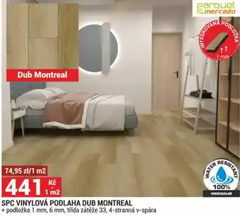 Parquet Mercado spc vinylová podlaha dub montreal