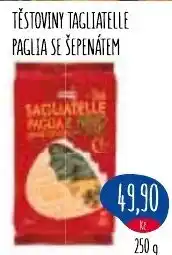 Konzum Tagliatelle Paglia se šepenátem nabídka