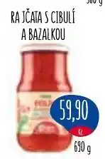 Konzum Pola račata s cibulí a bazalkou nabídka