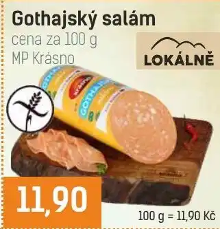 Konzum Gothajský salám nabídka