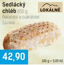 Konzum Sedlácký chléb nabídka