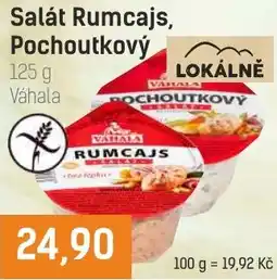 Konzum Váhala salát rumcajs pochoutkový nabídka
