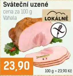 Konzum Váhala sváteční uzené nabídka