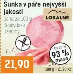 Konzum Beskydské uzeniny nabídka