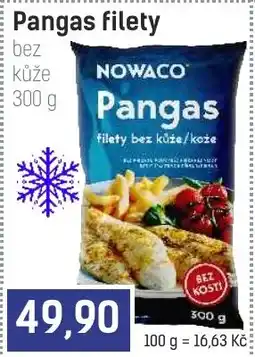 Konzum Nowaco pangas filety bez kůže/kože nabídka