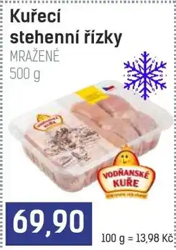 Konzum Vodňanské kuře kuřecí stehenní řízky nabídka