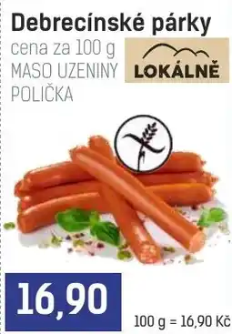 Konzum Debrecínské párky nabídka